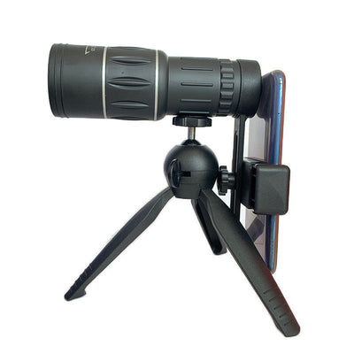 16x52 Monocular Telescope With Dual Focus And Optical Zoom Scope