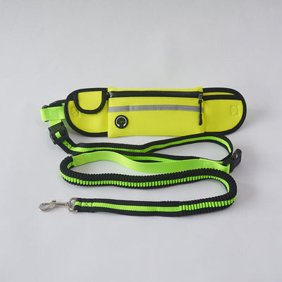 Dog Walking Waist Bag For Hands Free Outdoor Sports