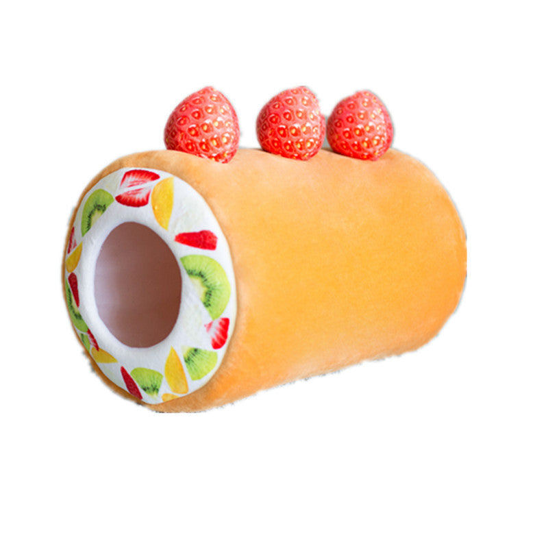 Cake Roll Cat House Soft Cozy Pet Bed For Cats