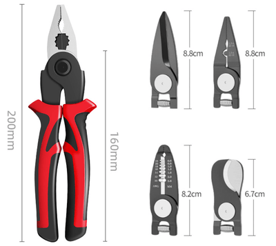 5 In 1 Multifunction Plier Tool Kit Heavy Duty Versatile Set