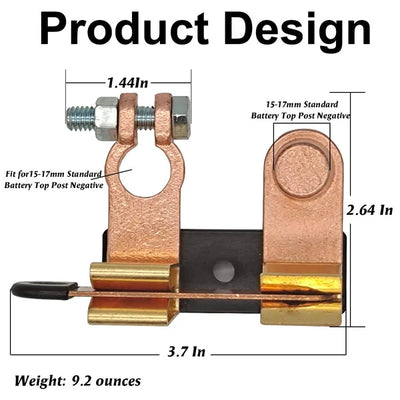Top Post Battery Disconnect Switch Heavy Duty Master Control