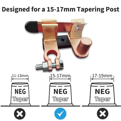 Top Post Battery Disconnect Switch Heavy Duty Master Control