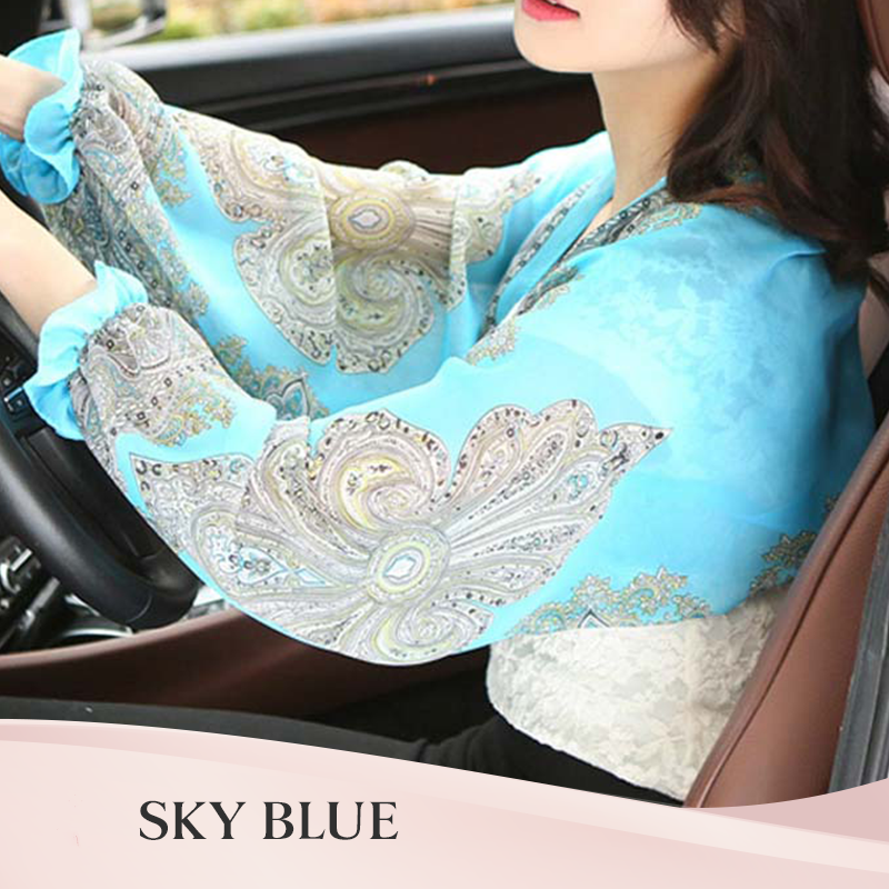 Ultralight Breathable Shawl Lightweight Comfortable Summer Sleeve Wrap