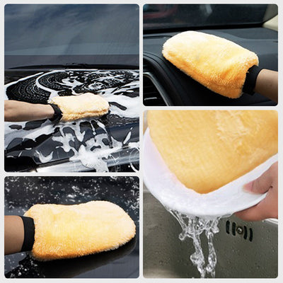 Soft Microfiber Car Wash Towel Ultra Absorbent And Gentle Cleaning