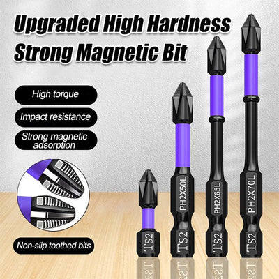 Upgraded Magnetic Bit With High Hardness And Strong Magnetism