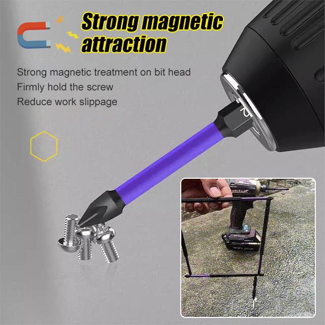 Upgraded Magnetic Bit With High Hardness And Strong Magnetism