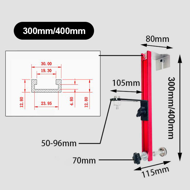 Laser Level Wall Mount Bracket Aluminum Alloy Stable Fine-Tuning