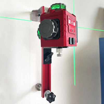 Laser Level Wall Mount Bracket Aluminum Alloy Stable Fine-Tuning
