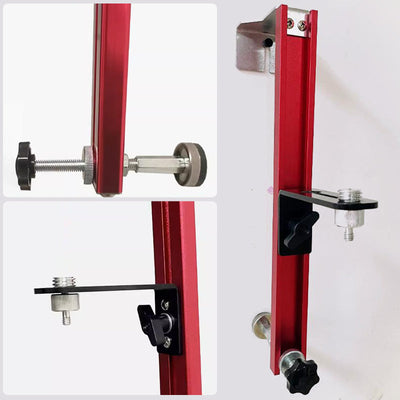 Laser Level Wall Mount Bracket Aluminum Alloy Stable Fine-Tuning