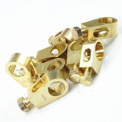 Pure Copper Battery Connection Clip Durable Electrical Terminal Connector