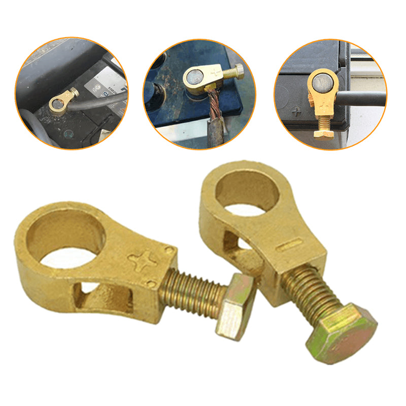 Pure Copper Battery Connection Clip Durable Electrical Terminal Connector