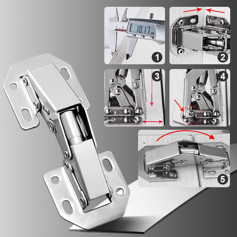 Cabinet Hinges Bridge Style For Easy Door Installation And Adjustment
