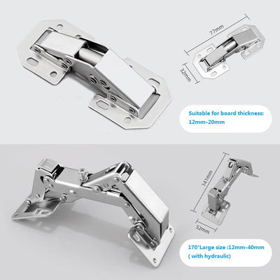 Cabinet Hinges Bridge Style For Easy Door Installation And Adjustment