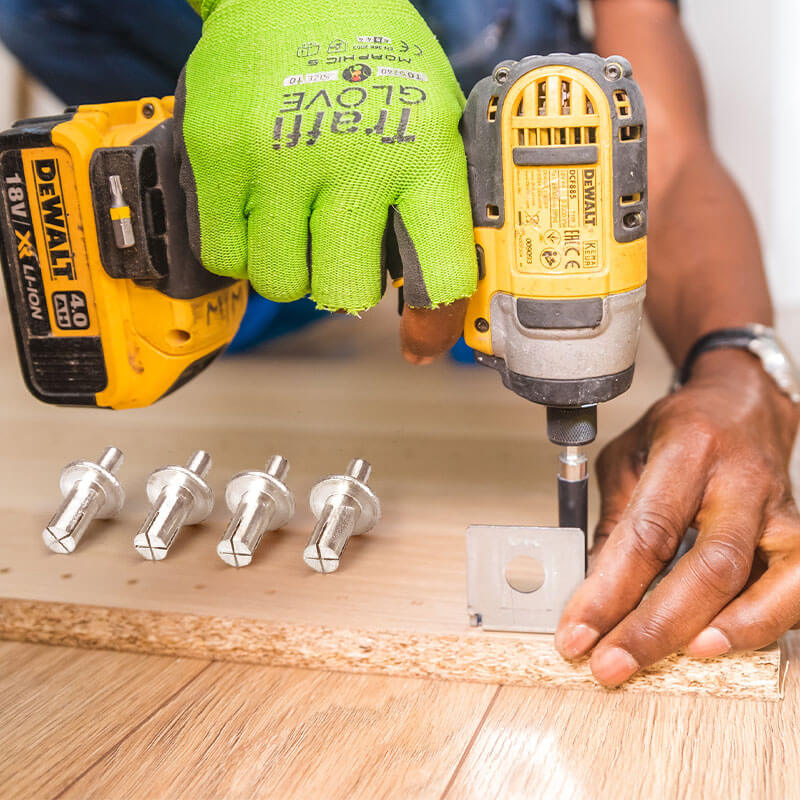 Hammer Drive Expansion Nail Aluminum Heavy Duty Fastening Tool