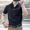 Men’s Business Casual Patchwork Shirt Stylish Office Wear