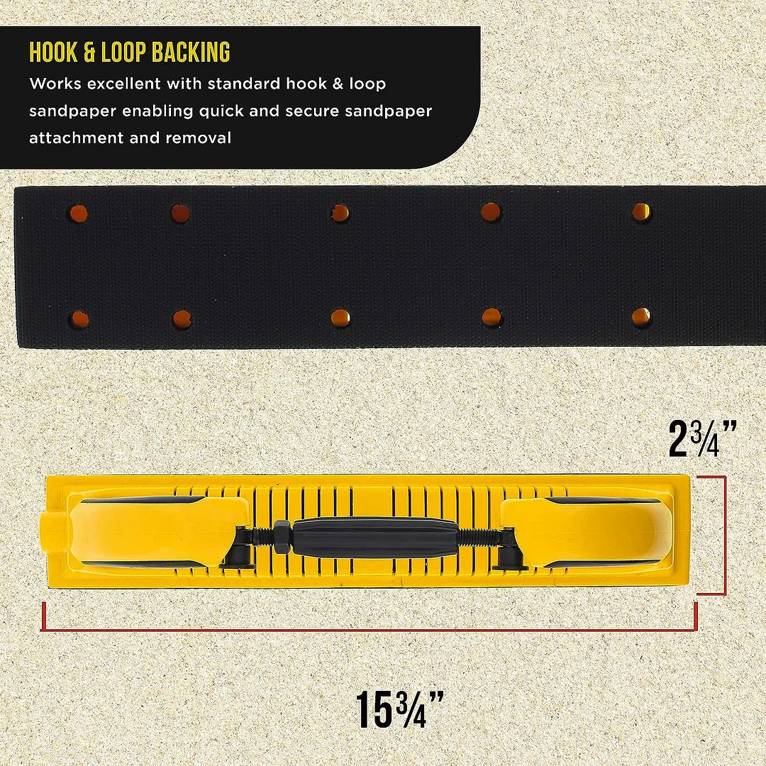 Adjustable Hand Sanding Block For Longboard Radius Flex Grinding