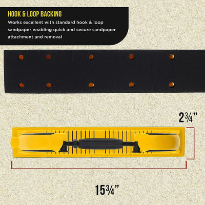 Adjustable Hand Sanding Block For Longboard Radius Flex Grinding