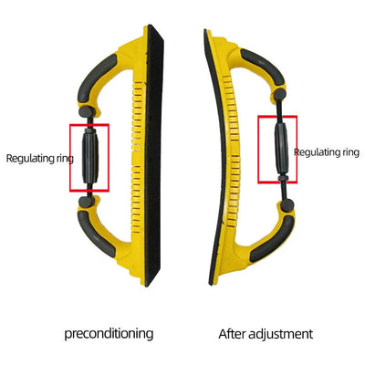 Adjustable Hand Sanding Block For Longboard Radius Flex Grinding