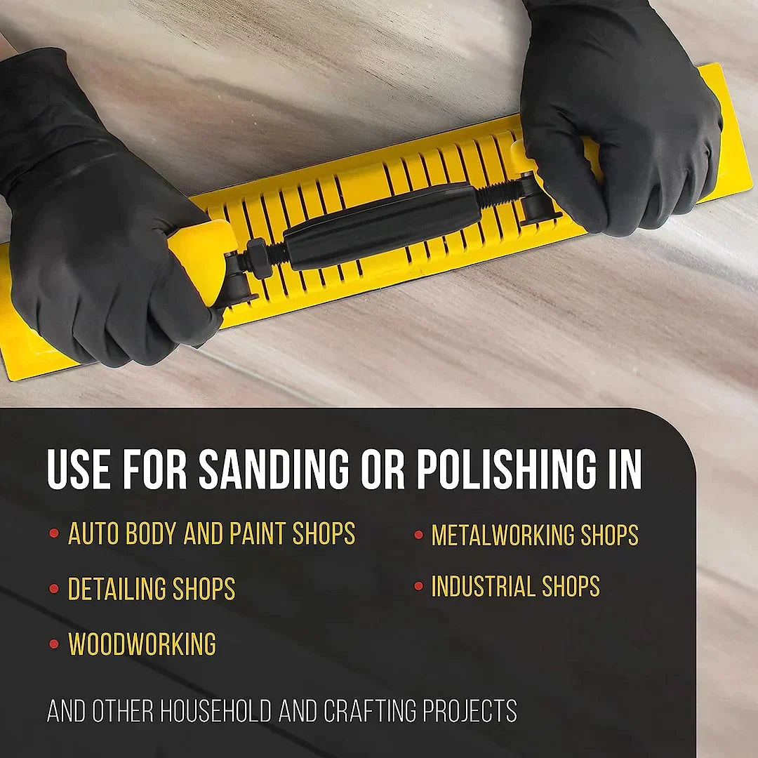 Adjustable Hand Sanding Block For Longboard Radius Flex Grinding