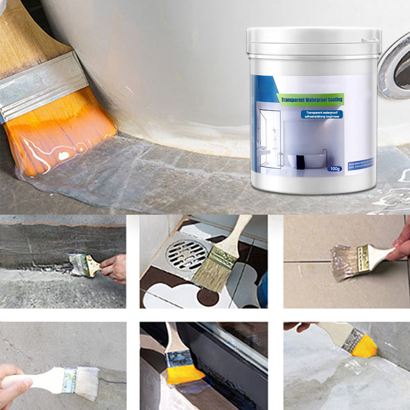 Clear Waterproof Coating Durable Protective Sealant For Surfaces