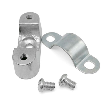 304 Stainless Steel Pipe Holder Durable Industrial Mounting Clamp