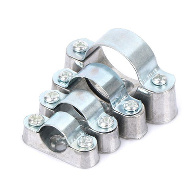 304 Stainless Steel Pipe Holder Durable Industrial Mounting Clamp