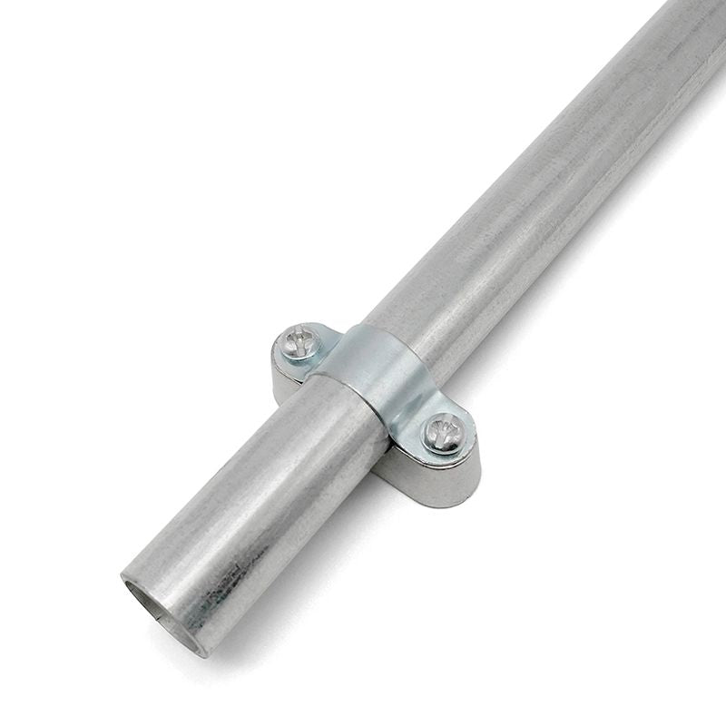 304 Stainless Steel Pipe Holder Durable Industrial Mounting Clamp