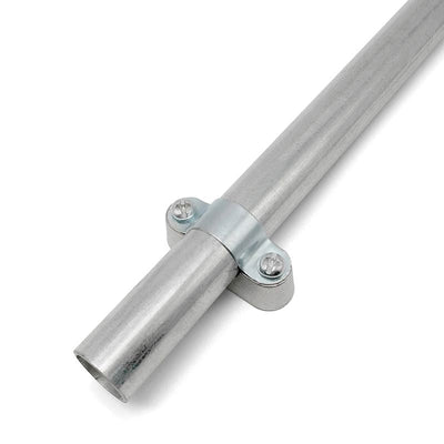 304 Stainless Steel Pipe Holder Durable Industrial Mounting Clamp