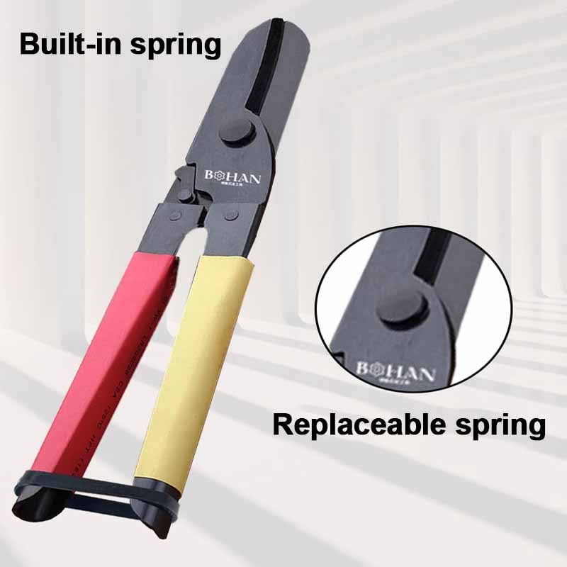 Heavy Duty Carbon Steel Scissors For Precision Metal Cutting