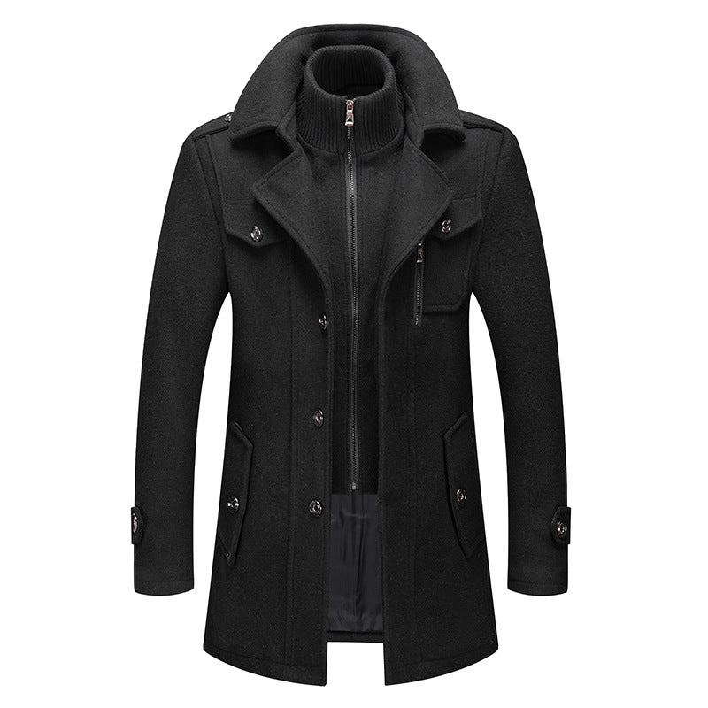 Henry's Stylish Men's Two Piece Coat Classic Design
