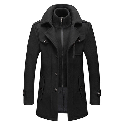 Henry's Stylish Men's Two Piece Coat Classic Design
