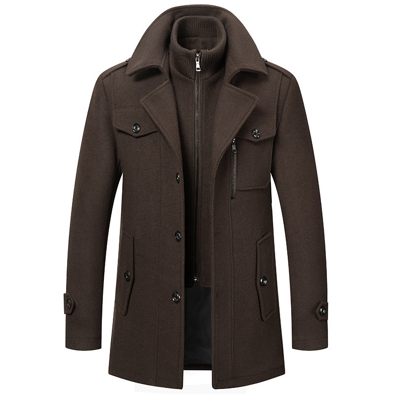 Henry's Stylish Men's Two Piece Coat Classic Design