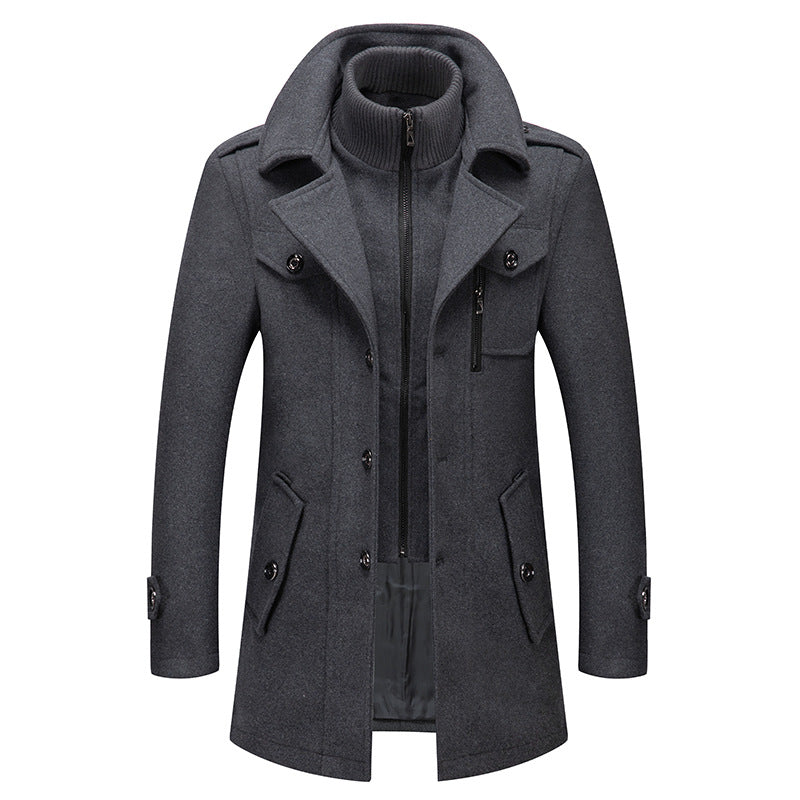 Henry's Stylish Men's Two Piece Coat Classic Design