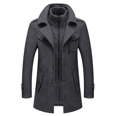 Henry's Stylish Men's Two Piece Coat Classic Design
