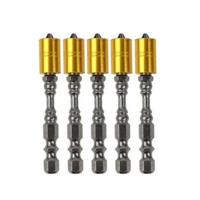 5 Pcs Set Magnetic Screwdriver Bits Strong Durable Set