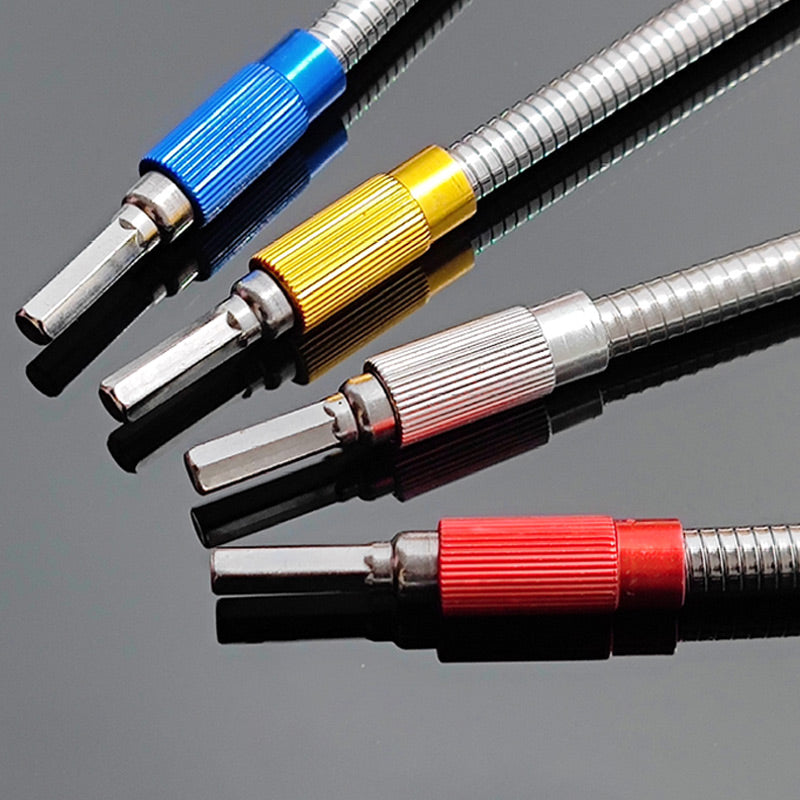 Hexagonal Shank Extension Bit Holder Metal Flexible Universal