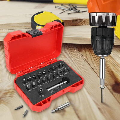 Screw Extractor Set For Removing Damaged And Stripped Screws