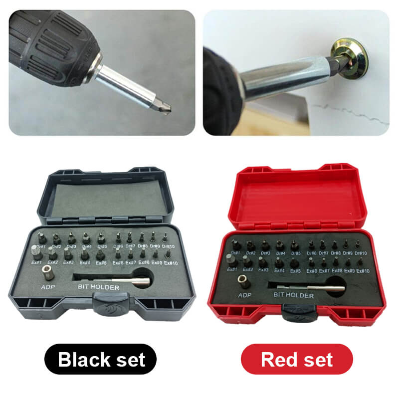 Screw Extractor Set For Removing Damaged And Stripped Screws