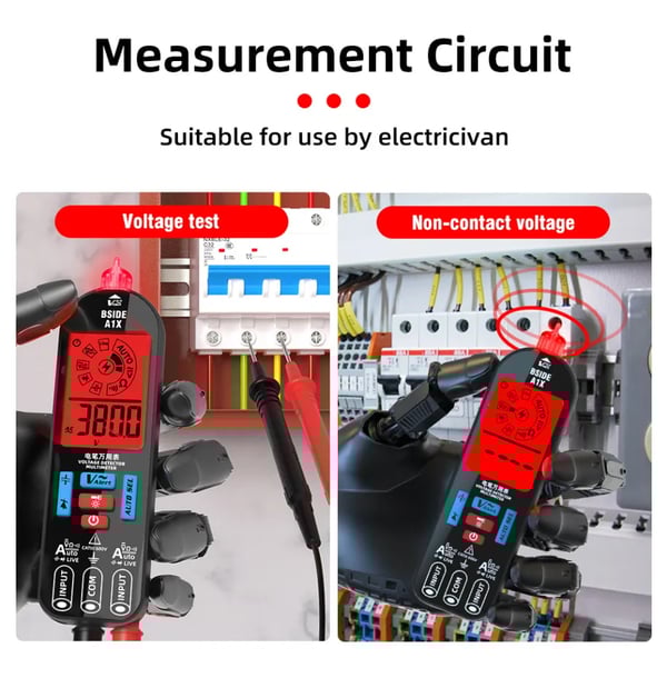 BSIDE A1X Compact Digital Multimeter For Accurate Measurements