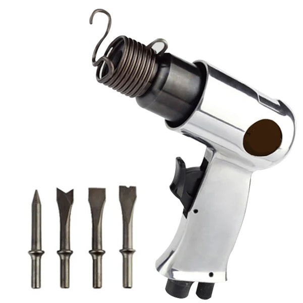 Pneumatic Chisel Impact Vibrating Air Pick Spade Derusting Tool
