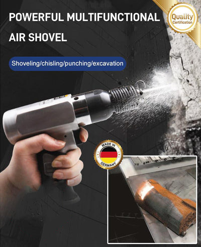 Pneumatic Chisel Impact Vibrating Air Pick Spade Derusting Tool