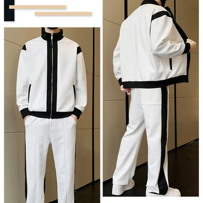 Men's Jogging Tracksuit Set Casual Two Piece Sports Outfit
