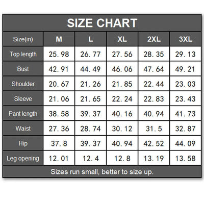Men's Jogging Tracksuit Set Casual Two Piece Sports Outfit