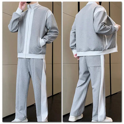 Men's Jogging Tracksuit Set Casual Two Piece Sports Outfit
