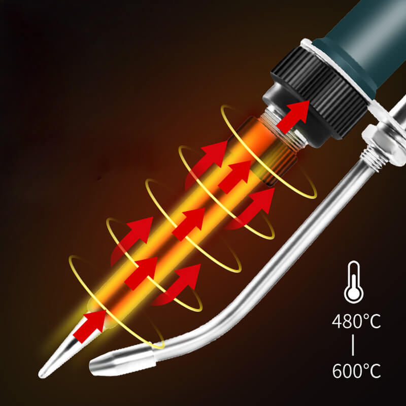 Automatic Soldering Gun Kit With Efficient Feeding System