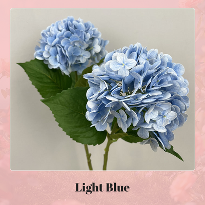 3d Hydrangea Artificial Flower Realistic Decorative Bloom