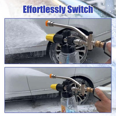 Foam Cannon Dual Connector Accessory For Efficient Car Washing