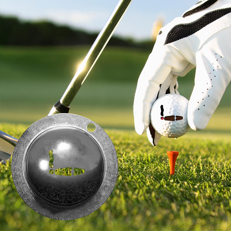 Stainless Steel Golf Ball Marker With Tin Cup Design