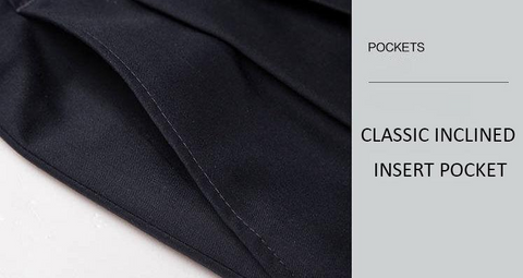 Men's Stretch Pants Classic Comfortable Fit Flexible Fabric