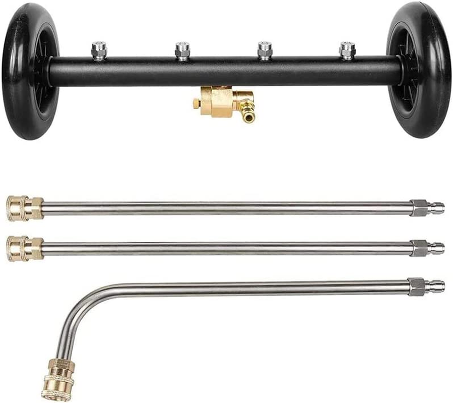 Undercarriage Pressure Cleaner Water Broom For Vehicle Cleaning